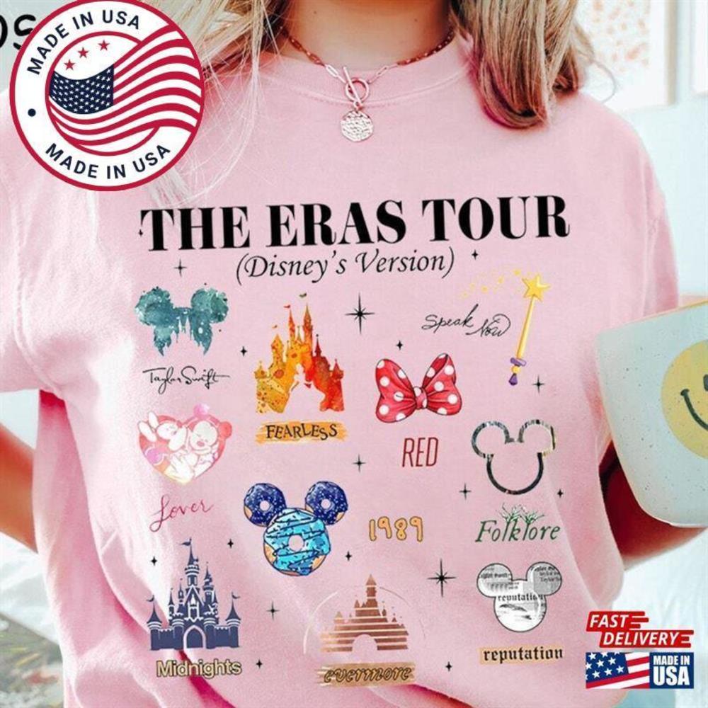 Disney Eras Tour  Shirt Disneys Version Disneyworld T-Shirt